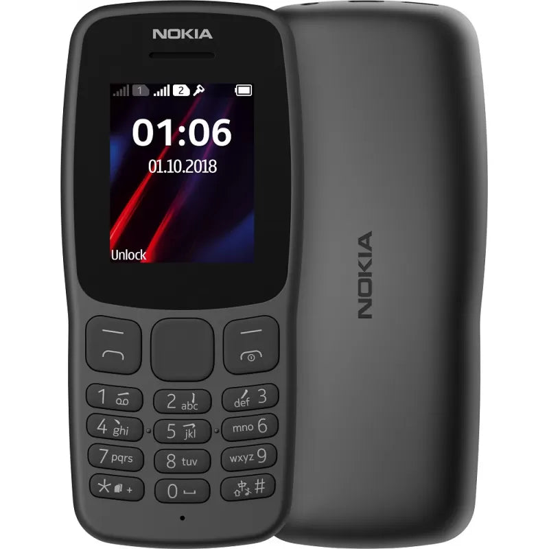 Celular Nokia 106 SS 2G 1.8"