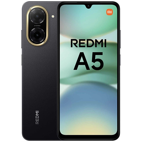 Celular Xiaomi Redmi A5 Dual SIM de 64GB 3GB RAM de 6.88" 32MP 8MP - Midnight Black (Global)