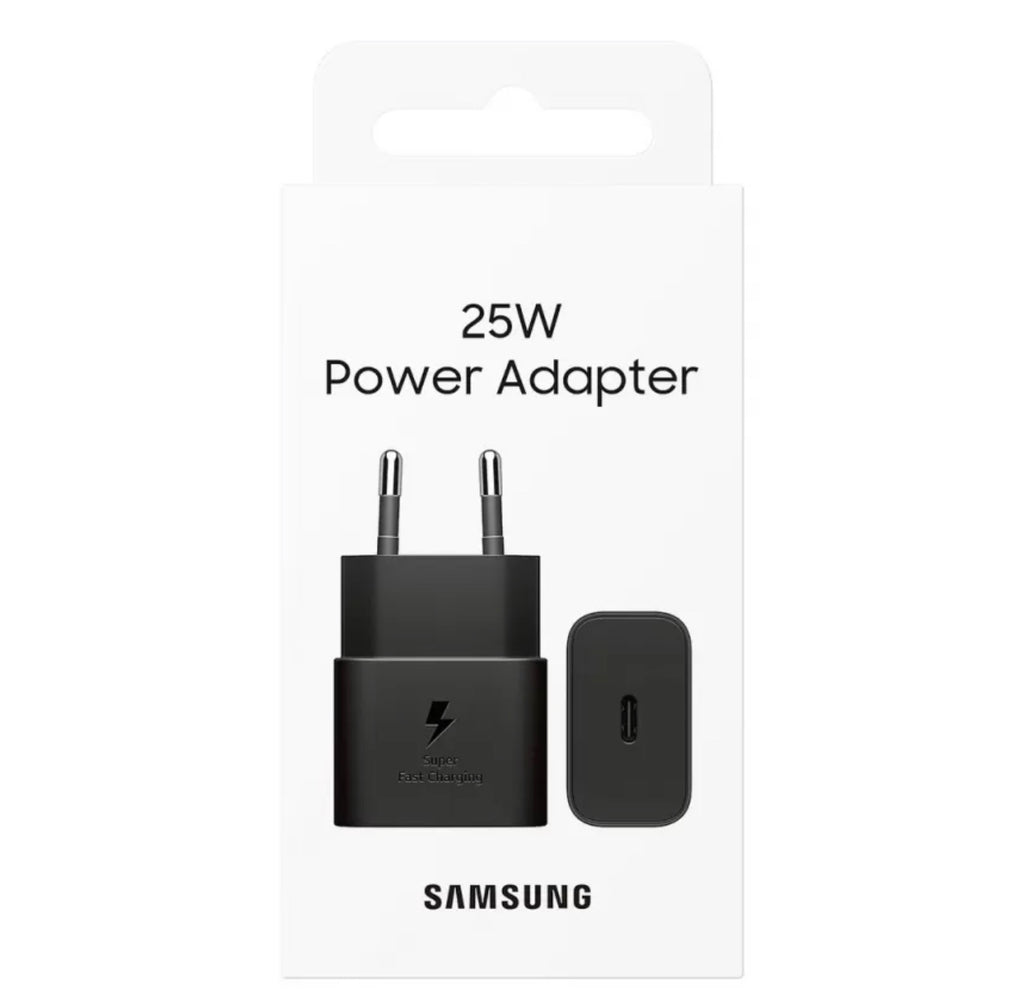 Adaptador De Corriente Samsung USB-C 25W EP-T2510NBEGWW - Black