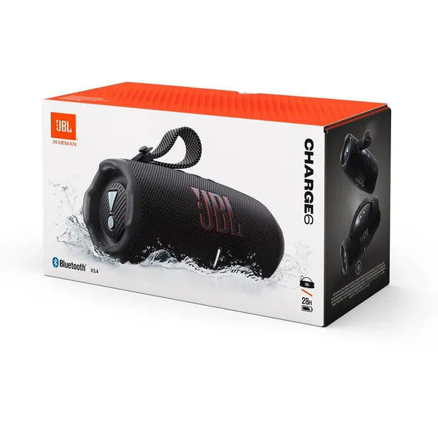 Speaker JBL Charge 6 45 watts con Bluetooth - Negro