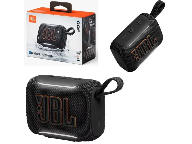 Speaker JBL Go 5 4.8 watts RMS con Bluetooth - Negro