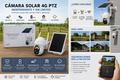 Cámara Solar 4G PTZ – Seguridad independiente para campo, portones y lugares sin ANDE