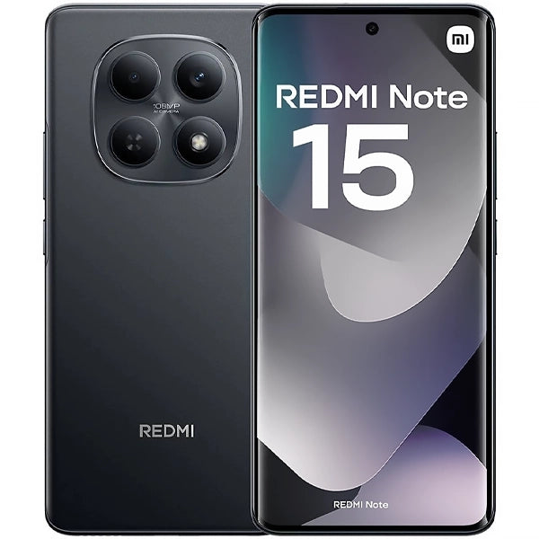 Celular Xiaomi Redmi Note 15 Dual SIM 128GB 6GB RAM de 6.77" 108MP 20MP - Negro (Global)